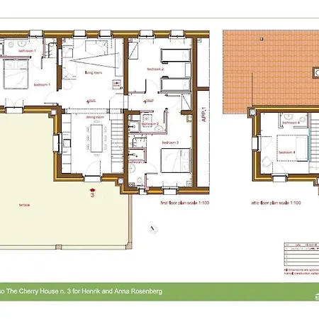 Appartement The Cherry House, Monterosa Petritoli